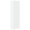 vidaXL Hoge kast 50x42,5x185 cm bewerkt hout wit