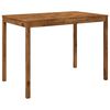 vidaXL Tuinbar Tafel Naturel 147 x 88,5 x 105 cm Massief Acaciahout