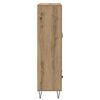 vidaXL Highboard Artisan Eiken 69,5 x 31 x 115 cm Bewerkt hout