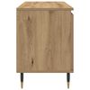 vidaXL TV-kast Artisan Eiken 104 x 35 x 50 cm Bewerkt hout