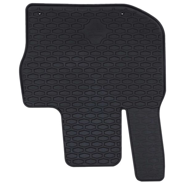 vidaXL Autobodemmat 4 pcs Zwart geschikt voor BMW X3, X4 4D Aft TPE