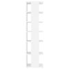vidaXL Schoenenkast 27,5x27x102 cm bewerkt hout wit
