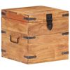 vidaXL Kist 40x40x40 cm massief acaciahout