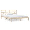 vidaXL Bedframe massief hout 120x190 cm
