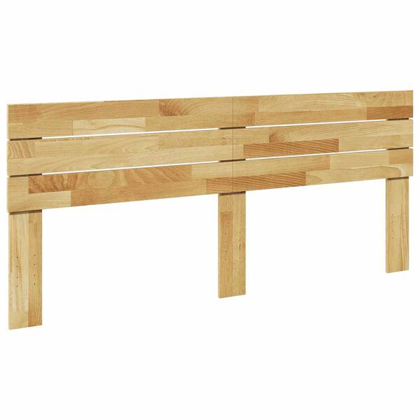vidaXL Hoofdbord 180 cm massief eikenhout