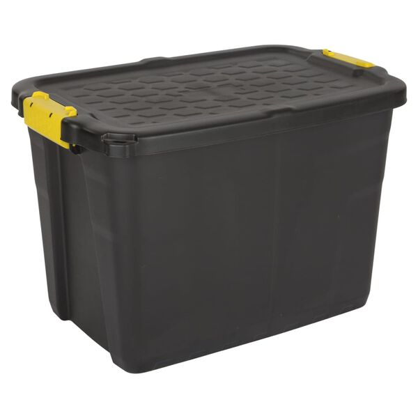 Practo Home Opbergbox 60 L zwart