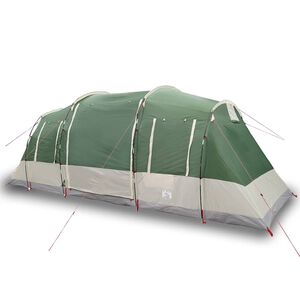 vidaXL Tunneltent 6-persoons waterdicht groen