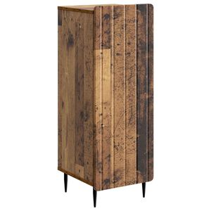 vidaXL Dressoir Oud hout 34,5 x 33 x 92 cm Bewerkt hout