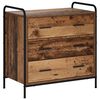 vidaXL Ladenkast Oud hout 70 x 39,5 x 71 cm Bewerkt hout