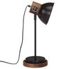 vidaXL Bureaulamp 25 W E27 17x17x50 cm zwart