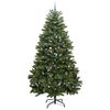 vidaXL Kunstkerstboom met 300 LED Groen 300 cm PVC en Metaal