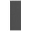 vidaXL Deurmat 115x300 cm antracietkleurig