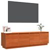 vidaXL TV-kast Bruin 156 x 37 x 45 cm Bewerkt hout