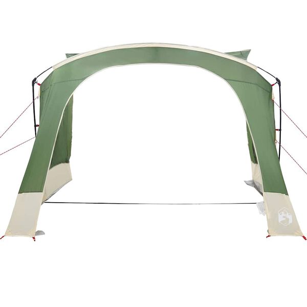 vidaXL Caravan Tent met dak met opslag Groen 410 x 275 x 245 cm
