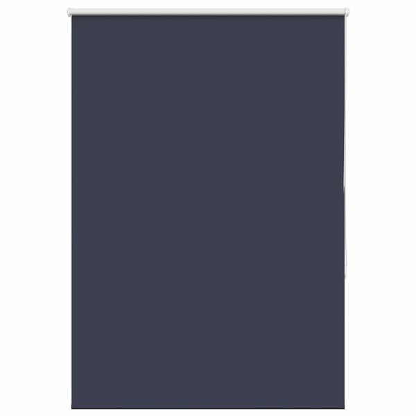 vidaXL Rolgordijn verduisterend 110x175 cm stofbreedte 105,7 cm blauw