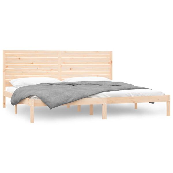 vidaXL Bedframe massief hout 200x200 cm