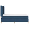 vidaXL Boxspringbed met matras met LED Blauw 80 x 200 cm Stof