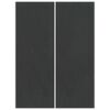 vidaXL Zwembad Grondzeil Zwart 300 x 220 x 0,1 cm Niet-geweven Stof
