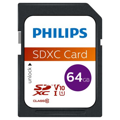 Philips Geheugenkaart SDXC 64GB UHS-I U1 V10