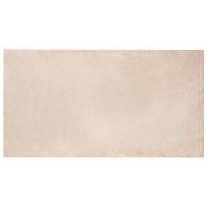 vidaXL Nep Konijnenbont Tapijt Olite Taupe 60 x 110 cm Polyester