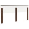 vidaXL Hoofdbord Bruin Eiken 200 cm Bewerkt hout