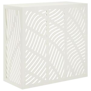 vidaXL Airconditioner hoes Wit 110 x 50 x 105 cm Staal