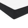 vidaXL Boxspring met matras en LED fluweel zwart 200x220 cm