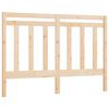 vidaXL Hoofdbord 126x4x100 cm massief grenenhout