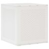 vidaXL Opbergbox met opslag Wit 55 x 53 x 57 cm Polypropyleen