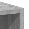 vidaXL Hangkast met opslag Grijs Sonoma 20 x 29,5 x 80 cm Bewerkt hout