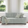 vidaXL Loveseat bank 140 cm fluweel lichtgrijs