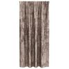 vidaXL Velvet Gordijnen 2 pcs Cappuccino 175 x 140 cm Fluweel