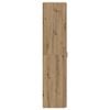 vidaXL Hoge kast 2 pcs Artisan Eiken 45 x 42,5 x 185 cm