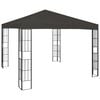 vidaXL Prieel 3x3 m antraciet