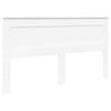 vidaXL Bedframe met hoofdeinde Wit 180 x 200 cm Massief grenenhout