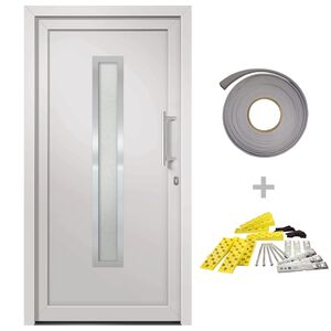 vidaXL Voordeur 98x190 cm wit