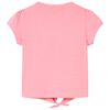 Kindershirt 140 fluorescerend roze
