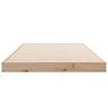 vidaXL Bedframe Naturel 213.5 x 104 x 9 cm Massief grenenhout