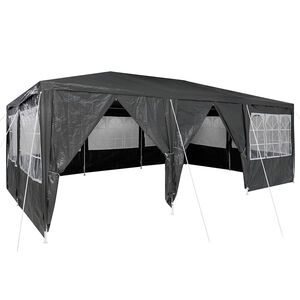 vidaXL Partytent Antraciet 600 x 400 x 266 cm Polyetheen