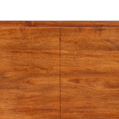 vidaXL Eettafel 180x90x76 cm massief hout met honingafwerking