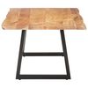 vidaXL Salontafel met natuurlijke randen 115x60x40 cm acaciahout