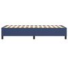 vidaXL Boxspring bed 100x200 cm stof blauw
