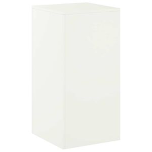 vidaXL Plantenstandaard Wit 40 x 40 x 80 cm Staal