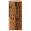 vidaXL Dressoir 80x33x70 cm bewerkt hout oud houtkleurig