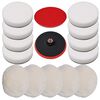 vidaXL 14-delige Polijstpadset 180 mm