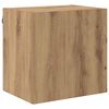 vidaXL TV-kast Wandgemonteerd 4 pcs Artisan Eiken Bewerkt hout