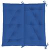 vidaXL Tuinbankkussen 100x(50+50)x7 cm oxford stof blauw