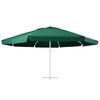 vidaXL Vervangingsdoek voor parasol 610 cm groen