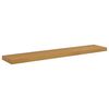 vidaXL Wandplank met opslag 4 pcs Beige 120 x 23,5 x 4 cm Bewerkt hout