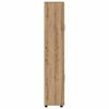 vidaXL Hoge kast FLORIN Artisan Eiken 60 x 35 x 182 cm Bewerkt hout